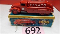 TEXACO 1939 DODGE AIRFLOW CAST METAL REPLICA 8 IN