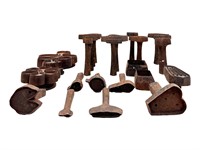 Group of Iron Leather Stamp Presses