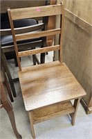 Folding Step Stool Chair