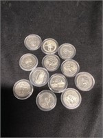 12 S Mint Proof Quarters