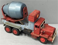 Pressed Steel Cement Mixer Toy Truck