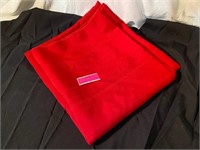 Red tablecloth, 100 x 60