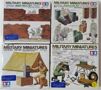 4 Military Miniatures Model Kits