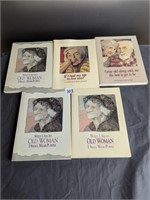 Book Lot of 5  OLD Woman Books