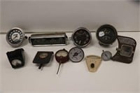 LOT OF ASSORTED AUTOMOBILE GAUGES AND TESTERS