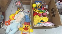 Miscellaneous lot of baby rattles