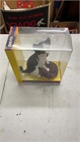 Breyer cat and cat bed in box.