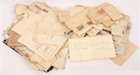 LARGE LOT OF 18TH & 19TH CENTURY DOCUMENTS