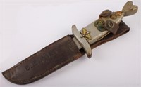 WWII NAMED TRENCH ART U.S. LANGLEY KNIFE