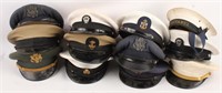 12 UNITED STATES MILITARY HATS