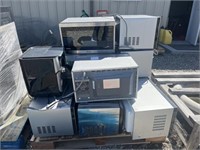 Pallet of Non Working Microwaves & Air Fryer