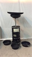 50" Portable Oil Drain W/ 3 Small Oil Pans