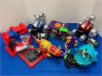 Huge Boy's Kids Toy Lot RC cars, BATMAN, more
