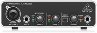 Behringer UMC22 U-Phoria Audiophile 2x2 USB Audio