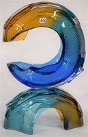Leon Applebaum, 18" multi colored sculpture