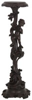 Figural Putti Carved Plant Stand