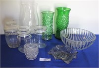 Assorted Glassware