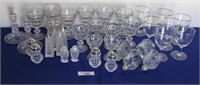 Assorted Glassware & S&P Sets