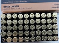 Full Box PMC Bronze 115 GR Jacketed Hollow Point