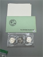 Susan B Anthony 1979 Dollar Souvenir Set