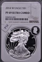 2014 W NGCPF69UC SILVER EAGLE