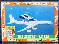 1991 Topps Desert Storm An E3A Sentry #33