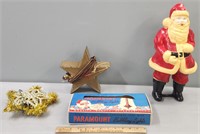 Christmas & Santa Decorations Lot Collection