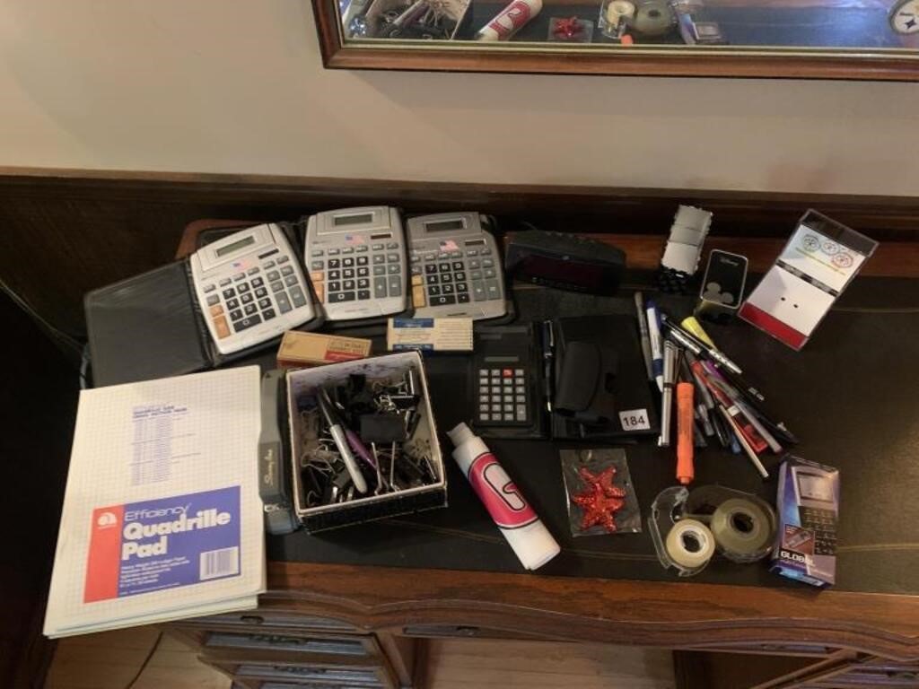 CALCULATORS AND OFFICE SUPPLIES