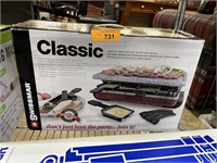 SWISSMAR CLASSIC 8 PERSON RACLETTE PARTY GRILL