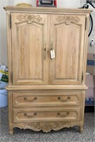 CENTURY ARMOIRE W/ DRESSER DRAWERS