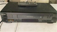 Toshiba W-614R VCR Player VHS Powers On and Was