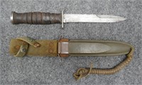WWII Imperial US M3 Blade Marked Fighting Knife