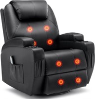 Korser Recliner Chair, Rocking Chair with Massage