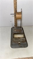 Vintage RYCO Tape Moistener Machine w Paper