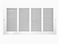 Accord Ventilation White RETURN GRILLE 8-in x 24-n