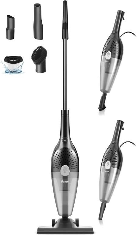 TN8503  Ifanze Corded Stick Vacuum Cleaner, Black