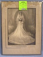 Vintage wedding photo: Litman's studio, NY City