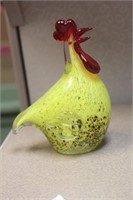 Art Glass Rooster