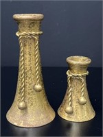 Solid Brass Candlestick holders, Made in India,
