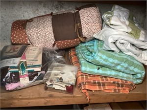 Vintage blankets/ quilt