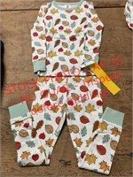 Boys size 10 2-piece pajama set & pet bandanna