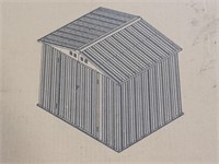 (6 x 4' Ft Storage Shed (In 2 Boxes)