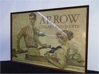 Reproduction Arrow Shirts Poster by Leyendecker