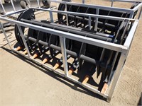 Unused Skid Steer Root Rake Grapple