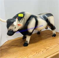 Vintage Ceramic Piggy Bank Bull