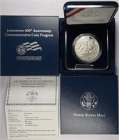 2007-P Proof Jamestown Silver Dollar - OGP