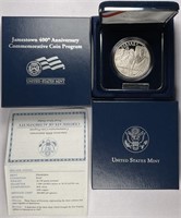 2007-P Proof Jamestown Silver Dollar - OGP