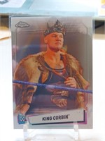 King Corbin 2021 Topps Chrome WWE