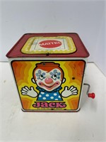 Vintage 1971 Mattel Jack in The Box