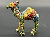 Miniature Mosaic Tile Camel Figurine